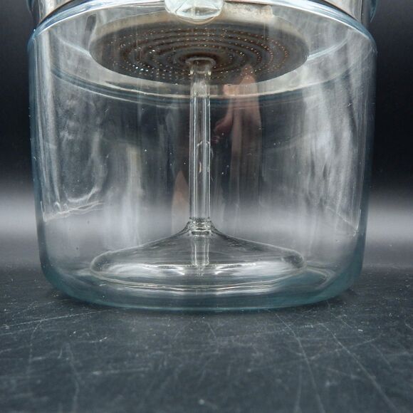 Pyrex Glass Coffee Pot Flameware StoveTop 6-9 Cup Percolator Complete #7759-B - Picture 5 of 16